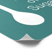 Poster plein de sucre (Coin)