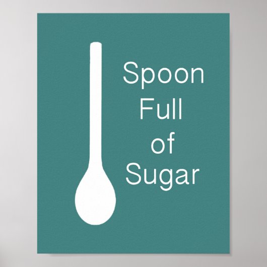 Poster plein de sucre (Devant)