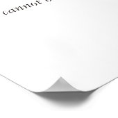 Poster Pleine conscience de la réalité en premier (Coin)