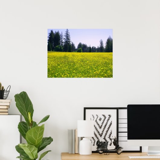 Poster Pleine floraison (Bureau à domicile)