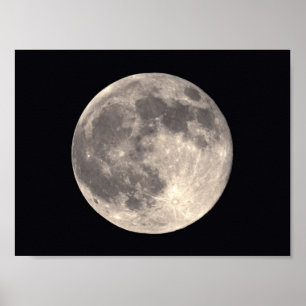Poster Pleine lune