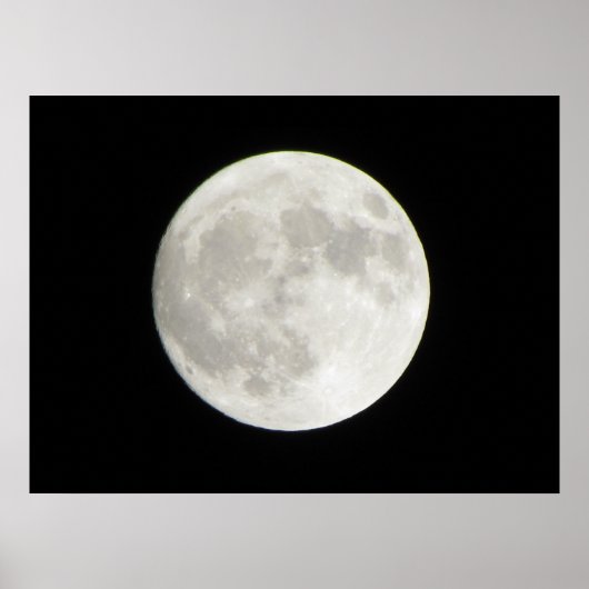 Poster Pleine lune (Devant)