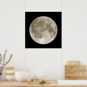 Poster Pleine lune (Cuisine)