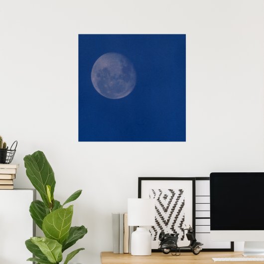 Poster Pleine lune (Bureau à domicile)