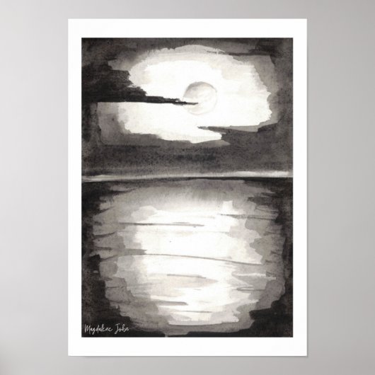 Poster Pleine lune (Devant)