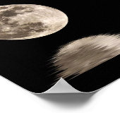 Poster Pleine lune (Coin)