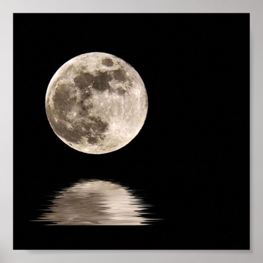 Poster Pleine lune (Devant)