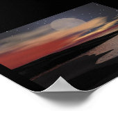 Poster Pleine lune (Coin)