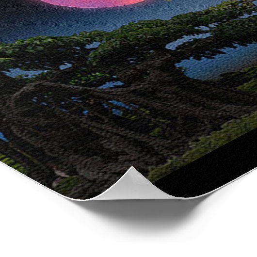 Poster Pleine lune (Coin)