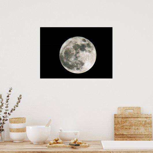 Poster Pleine lune (Cuisine)