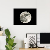 Poster Pleine lune (Bureau à domicile)