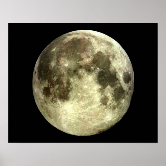 Poster Pleine lune (Devant)