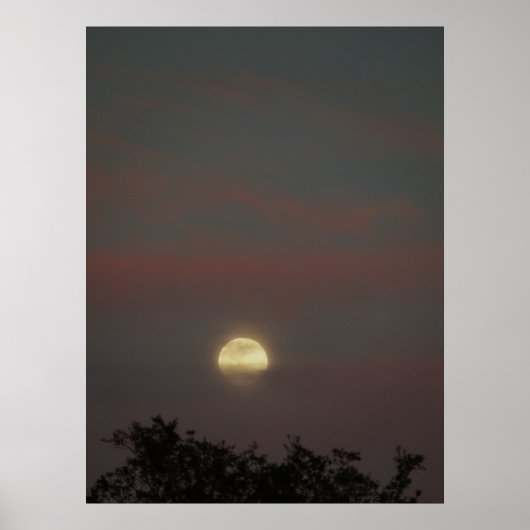 Poster Pleine lune (Devant)