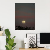Poster Pleine lune (Bureau à domicile)