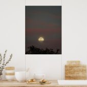 Poster Pleine lune (Cuisine)