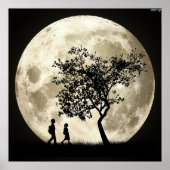 Poster Pleine lune (Devant)