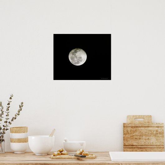 Poster Pleine lune (Cuisine)