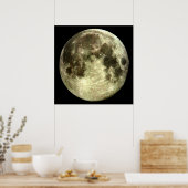 Poster Pleine lune (Cuisine)
