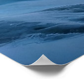 Poster Pleine lune des flocons de neige (Coin)