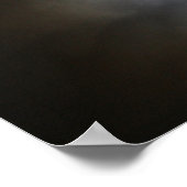Poster Pleine lune d'hiver (Coin)