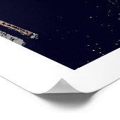 Poster Pleine lune du pont néerlandais (Coin)