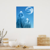 Poster Pleine lune en hausse (Cuisine)