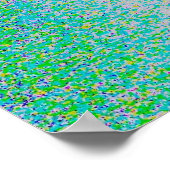 Poster Pleine lune et palmier (Coin)