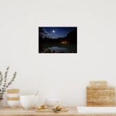 Poster Pleine lune | Lake Louise, Canada (Cuisine)