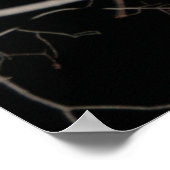 Poster Pleine lune sur l'affiche Web (Coin)