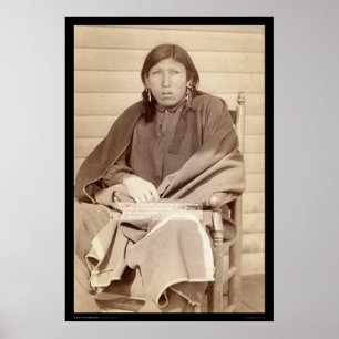 Poster Plenty Horses, Couche du lieutenant Casey SD 1891