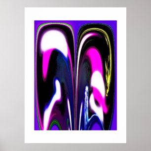 Poster Pliage de l'art temporel