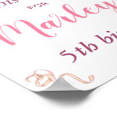 Poster Plie This Way Ballerina N'importe quel âge fête d' (Coin)