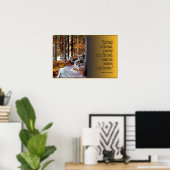 Poster Plier dans la route, imprimer (Bureau à domicile)