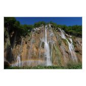 Poster Plitvice Lakes Croatia (Devant)
