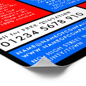 Poster Plomberie de dessin, plombier, Plomberie Publicité (Coin)