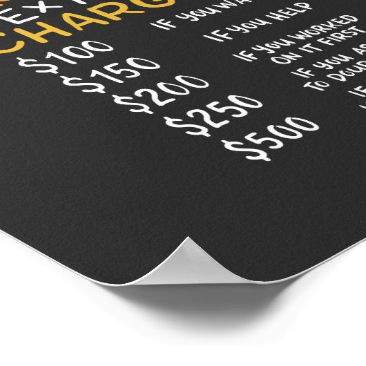 Poster plombier (Coin)