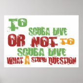 Poster Plongée (Devant)