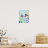 Poster Plongée dans le récif corallien (Cuisine)