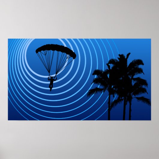 Poster plongée en lune (Devant)