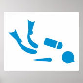 Poster Plongée sous-marine (Devant)