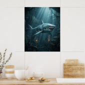 Poster Plongée Titanium Shark (Cuisine)