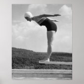 Poster Plongeur (Devant)