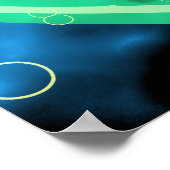 Poster plongeur rétro (Coin)