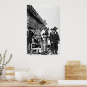 Poster Plongeur Vintage Casquette Dur Scuba (Cuisine)