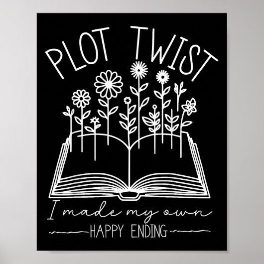 Poster Plot Twist I Made My Own Happy Ending Emwered Moti (Devant)