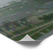 POSTER PLUIE BATTANTE  (Coin)