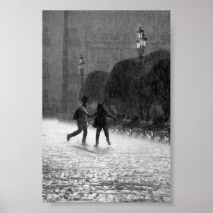 Poster Pluie de chute