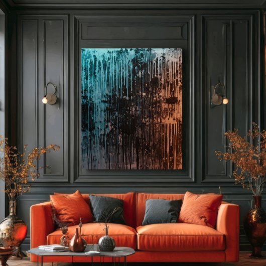 Poster Pluie de Contrastes