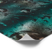 Poster Pluie eau humide goutte fenêtre nature (Coin)