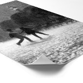 Poster Pluie en chute (Coin)